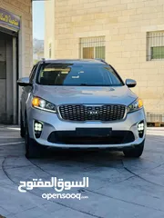  1 كيا سيورينتو ترخيص 2108 دهان شركه بالكامل  دفع رباعي 4x4