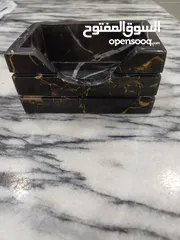  3 Business Card Holder of Marble