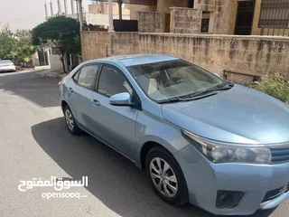 1 كورولا بنزين  2014 1600 سي سي للبيع