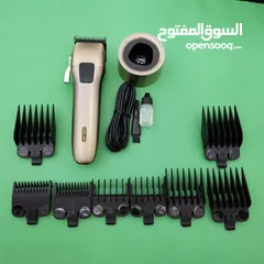  2 ماكينة حلاقة رجاليه مع قاعدة شحن لسهولة شحنها بمحرك مغناطيسي 41دوره بالدقيقه