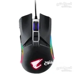  2 ماوس جيجابايت اوروس سلكي اصلي GIGABYTE AORUS M5 USB WIRED MOUSE