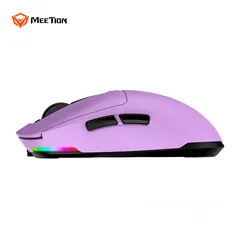  8 Meetion Air GW24 2.4G Bluetooth & Wired Gaming Mouse ماوس جيمنغ متوفرة ب الوان مختلفة