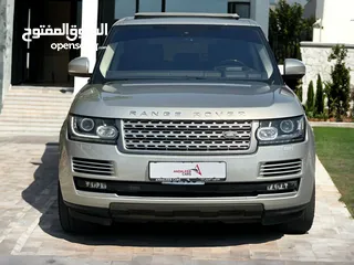  2 RANGE ROVER VOUGE SE 5.0SC V8  GCC  LUXURIOUS CABIN  0% DOWNPAYMENT