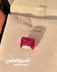  1 حجر ياقوت افريقي طبيعي 100٪؜ - 150 ريال  قابل للتفاوض Natural African Ruby untreated and unheated