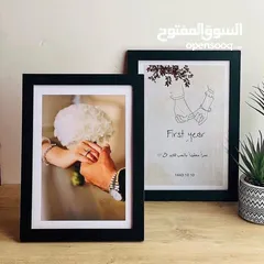  1 اطار اسود سادة جملة ومفرد