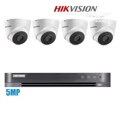  4 نظام مراقبة Hikvision 5 mP
