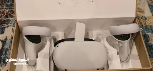  6 استخدام مرة واحدة مع كفالة اكسايت الغانم VR Meta quest 2 256GB