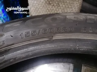  2 متاح اطارات بروجستون