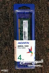  1 لاب توب رام ddr3 4g جديدة