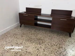  3 طاولة ديكور جديدة معها رفين ،