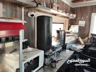  8 Fully Equipped ready Burger/coffee shop truck big cabin for monthly rental contract