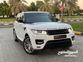  1 RANGE ROVER - SPORT  Supercharge 2014 - V8 - VERY GOOD CONDITION GCC