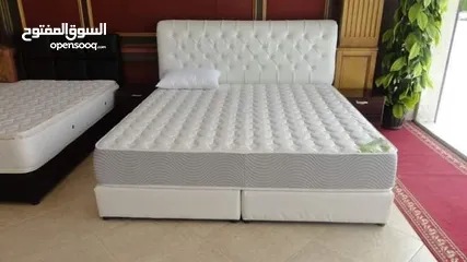  28 عروض نار على فرشات الزنبرك المجوز فقط 50دينار  170*190*25 200*180*25 قماش جاكار تركي مبطن