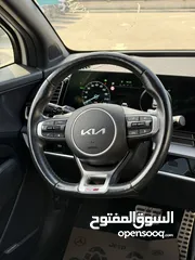  11 كيا سبورتاج GT Line ترخيص 2022 محرك 1600 هايبرد  جير أوتوماتيك 240 حصان
