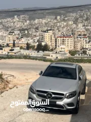  1 مرسيدس glc coupe ترخيص 2018 ماشية 60 الف والسيارة نضيفة مع كتير اضافات