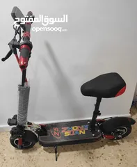  5 سكوتر الكهربائي ارضيه مضيئه 70 السرعه بمشي 20 كيلوا