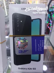  3 جهاز اخو الجديد Samsang A26 128g/256 كامل اغراضو