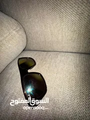  6 نظارات ray ban  شمسية حبتين الحبة