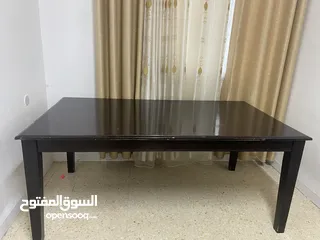 4 طاولة سفرة خشن اصلي ثقيل