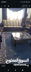  1 غرفة كنب 14 كرسي وطاولات وسجاده وبراديه