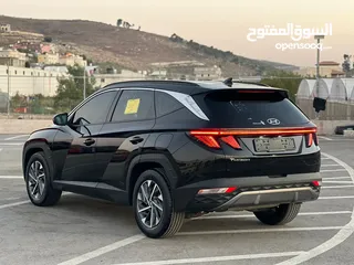  7 هونداي توسان/2022 فل الفل بدون فتحة سقف  2x4 ///240Hp بنزين + كهرباء  ( Haybrid) 1600cc