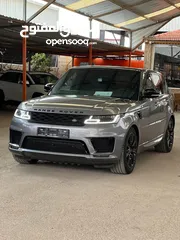  5 للبيع رينج روفر سبورت 2020 plug in مالك واحد فقط بألمانيا وصيانة الشركة  مواصفات وإضافات خاصة