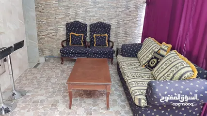  15 شقة مفروشة 2 نوم للايجار في طريق المطار مجاور دوار الشوابكه