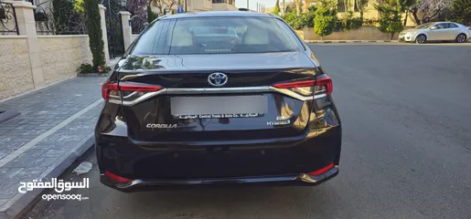  4 كورولا هايبرد وارد الوكالة 2019 أعلى صنف مالك واحد