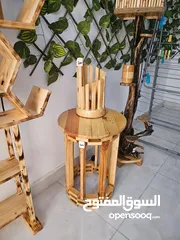  7 ديكورات للمنزل مصنوعة باليد من خشب طبيعي