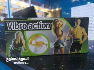  8 جهاز رجاج التنحيف فايبرو اكشن مشد حزام تنحيف التخسيس Vibroaction يعمل بالكهرباء