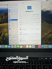  6 MacBook Pro 2019 15" 16 RAM 256 GB (Touch bar) كيبورد عربي