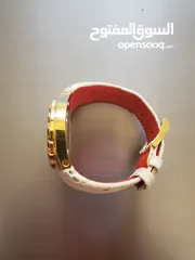  8 ساعة يد نسائية من جيانفرانكو فيري مطلية بالذهب ستانلس ستيل/Gianfranco Ferre Gold Plated