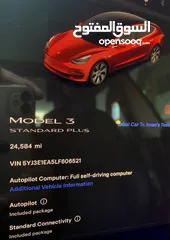  27 Tesla Model 3 Standard Plus 2020 فحص كامل كاش أو أقساط