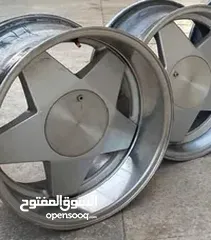  2 جنط بوربيت الماني محير اربع براغي مع كوشوك بحاله جيده