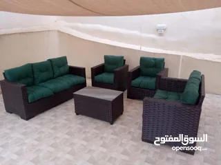  22 طقم رتان خماسي تتوفر خدمة توصيل لكافة المحافظات