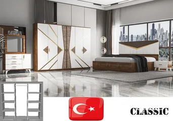  24 Bedroom set with Mattress   تركي غرفة نوم بالمرتبة