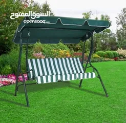  8 المرجوحة الاكثر طلبا  مرجوحه الحدائق والمنازل مرجوحة خارجية كبيرة 3 مقاعد مع شمسية تستخدم داخل بيت