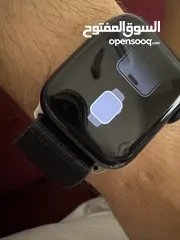  6 بحالة جيدة جدا Apple watch series 8 45 mm