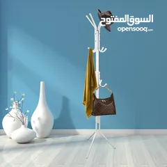  4 شماعة الملابس الكلاسيكية معدن ثقيل مطلي ضد الصدأ والتآكل  تصميم راقي يوفر ترتيب وأناقة بزاوية بيتك