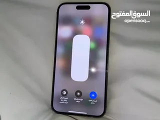  1 ايفون 14 برو ماكس حمايه كامله الكاميرا الشاشه والخلفيه المساحه 128GB بنفسجي بطاريته 87‎%‎ نظيف جدا"