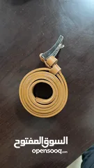  5 Natural Leather Men’s Belt