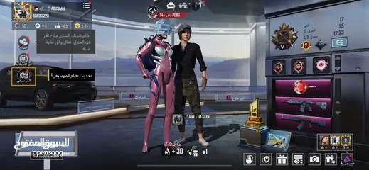  1 حساب ببجي مميز
