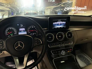  6 Mercedes C300 COUPE 2017 بانوراما بحالة ممتازة