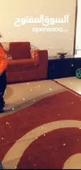  7 طقم كنب كورنر 8 مقاعد مع سجادة بسعر 100