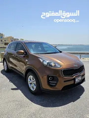  1 KIA SPORTAGE 2017 MODEL AGENT MAINTAINED SUV FOR SALE