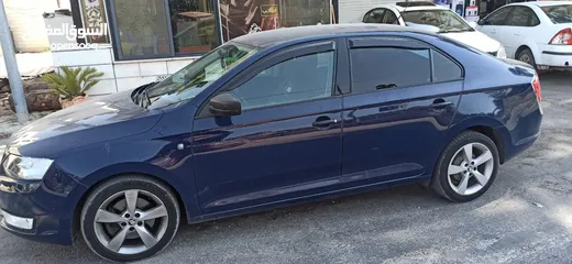  2 سكودا رابيد 2014 للبيع