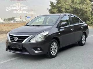  1 NISSAN SUNNY—2019–GCC—FREE ACCIDENT—ORIGINAL PAINT—LOW MILAGE—EXCELLENT CONDITION