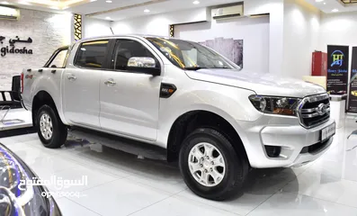  2 Ford Ranger XLS 4x4 ( 2020 Model ) in Silver Color GCC Specs