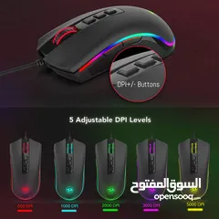  7 Redragon M711 Cobra Gaming Mouse ماوس ريدراجون احترافي