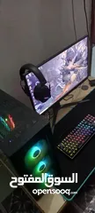  4 بيسي GEORCE RTX وا شاشة وا اكسسوارات